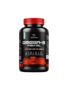 Maximus Nutrition Omega-3 Fish Oil Capsules | 100 Softgels